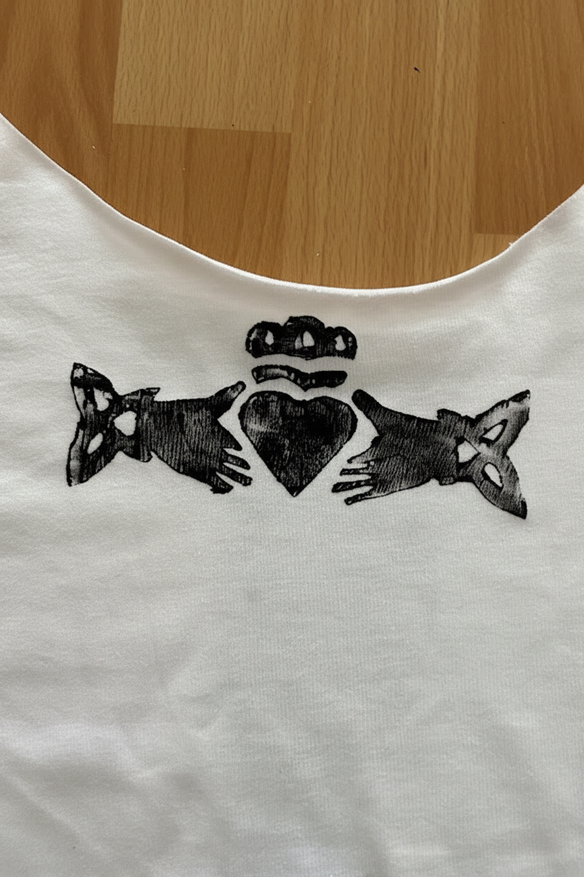 Claddagh Back Print Add-on
