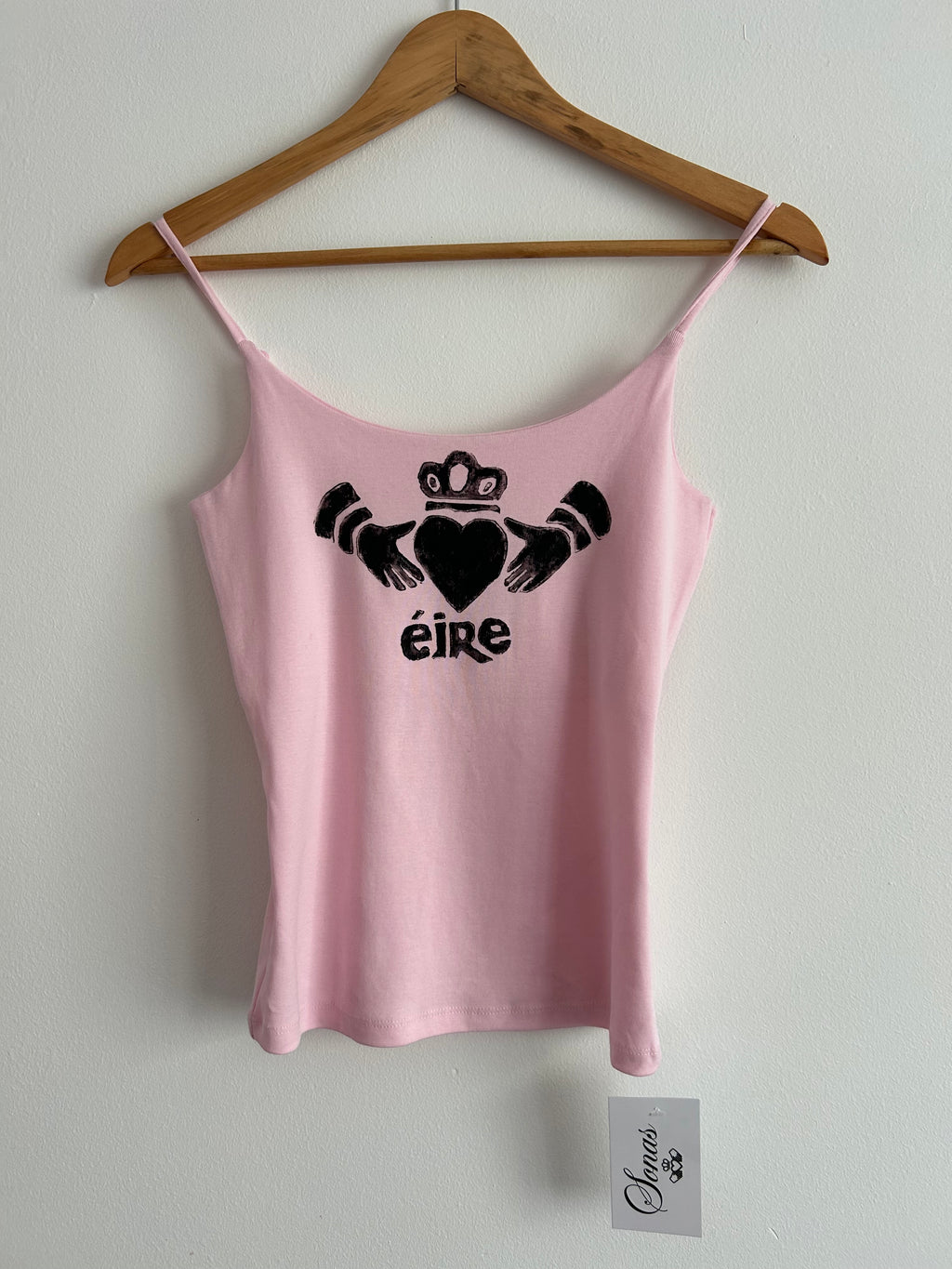 Pink Éire Claddagh Cami