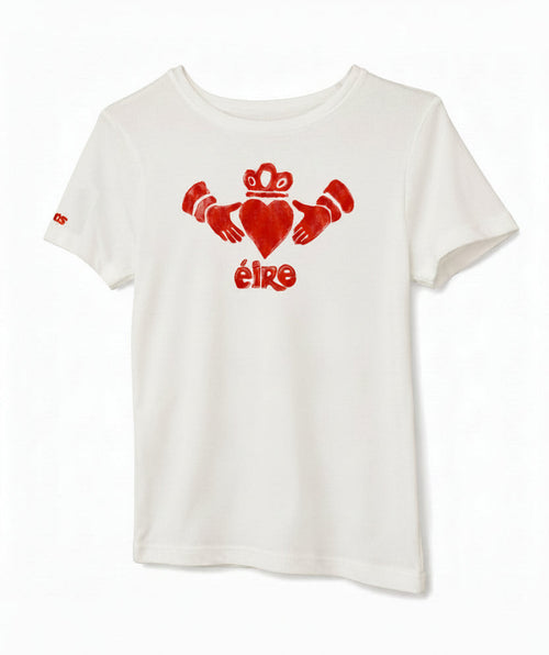 Éire Claddagh Tee – Ribbed Fitted