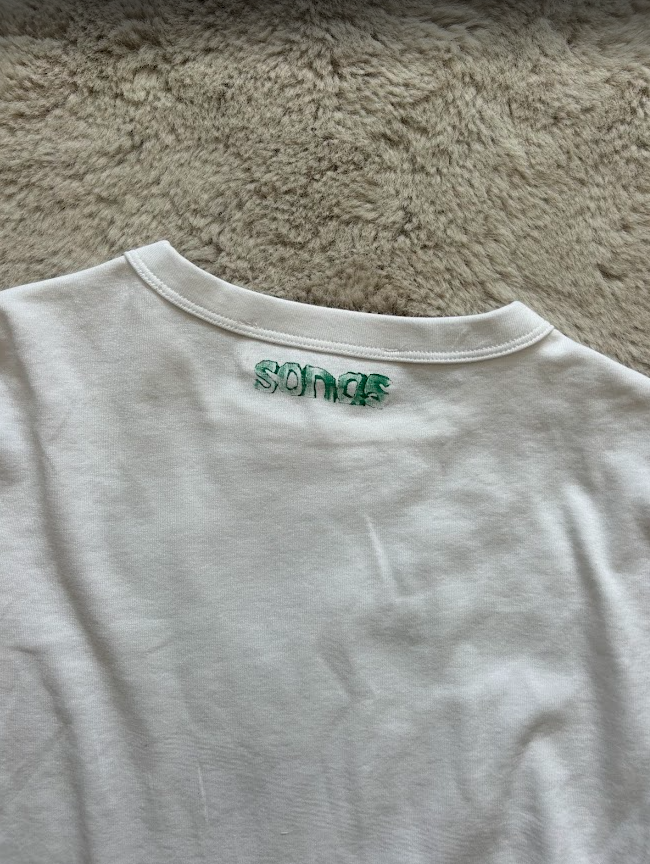 Claddagh Baby Tee – Wonky / Green / S