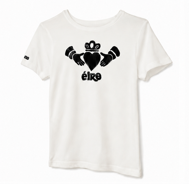 Éire Claddagh Tee – Ribbed Fitted